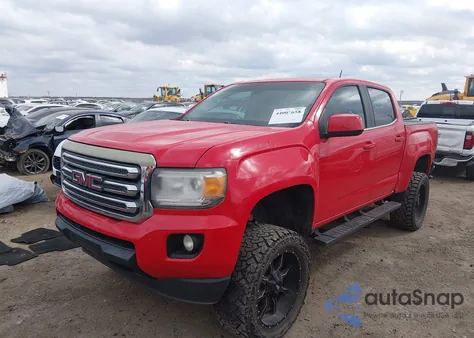 2015 GMC Canyon Sle из США, поврежденный, VIN 1GTG5BEA6F1160710